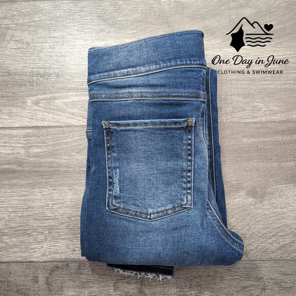 Spanx Pull On High Waist Skinny Ankle Jegging Jeans Size S - Picture 6 of 6